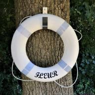 Personalised White Lifebuoy